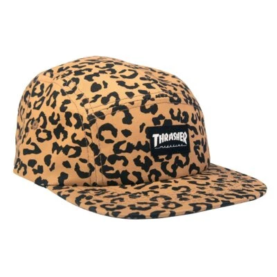 $52.50 • Buy THRASHER MAGAZINE -  5 Panel Cap Hat Cheetah Print OSFM