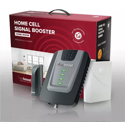 WeBoost Home Room Cell Phone Signal Booster Kit Up To 1500 Sq. Ft. (472120) • $399.99