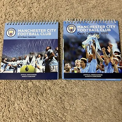 Manchester City Desk Calendar 2019 And 2020 Brand New • $20