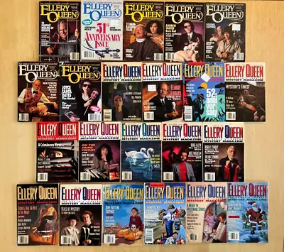 1992-94 Ellery Queen's Mystery Magazine - Vintage Lot Of 22 Issues • $32.03