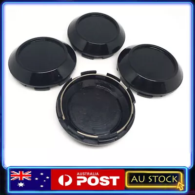 4X Black 76mm Car Wheel Center Caps Central Hub Centre Hubcaps • $17.99