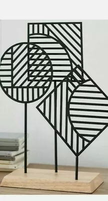 £22 • Buy New Large Geo Metal Sculpture NEXT