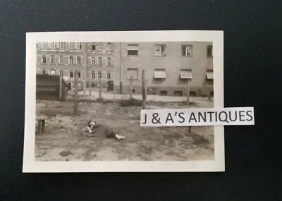 1946 WWII WAAC (Women's Army Auxiliary Corps) Sunbathing PHOTO ~ Germany • $9.95