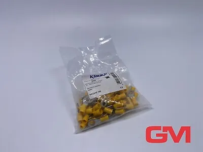 Vpe 68x Klauke Insulated Crimp Terminals 6508 Solderless Terminals DIN46237 • $43.32