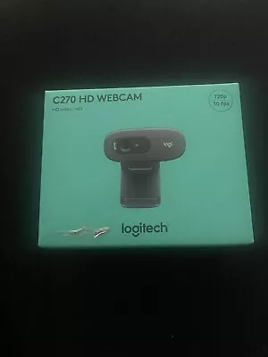 Logitech C270 Plug And Play Full HD FHD 720p Webcam - Brand New Sealed • $24.99