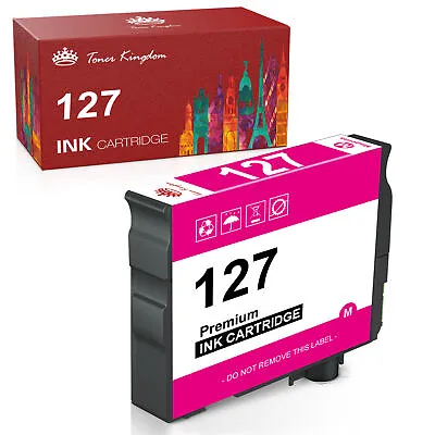 1-5P Compatible Ink Cartridge For Epson 127 WorkForce 545 60 630 633 635 645 840 • $7.25