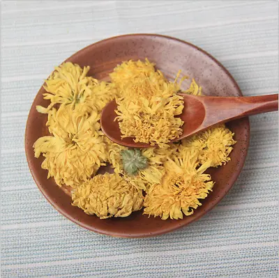$8.50 • Buy Yellow Chrysanthemum Flower Tea Tea Loose Dried Blooming Herbal Tea Health Food