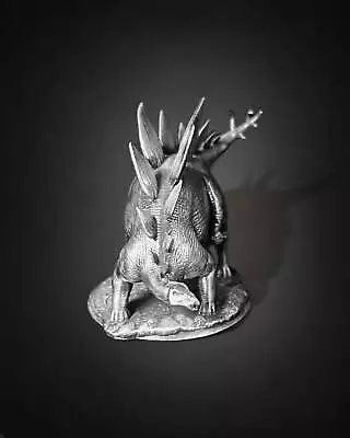 (Presale) 3oz Stegosaurus Hand-Poured Silver Art Statue 999 Bar • $252