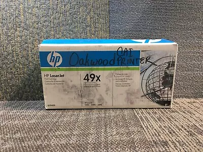 Genuine Hp 49x Black Q5949x High Yield Laserjet Toner Cartridge • $22.94