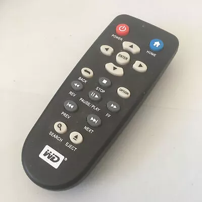 Western Digital WD KWSB0865F101 Remote Control For HD Digital Media  Player Hub • $17.58