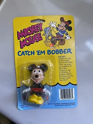 Vintage Zebco Disney Mickey Mouse Fishing Bobber • $10