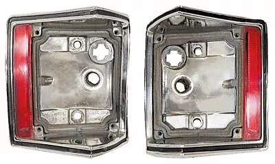 70-72 El Camino Chevy Malibu Station Wagon Left Right Tail Light Housing Set • $279.68