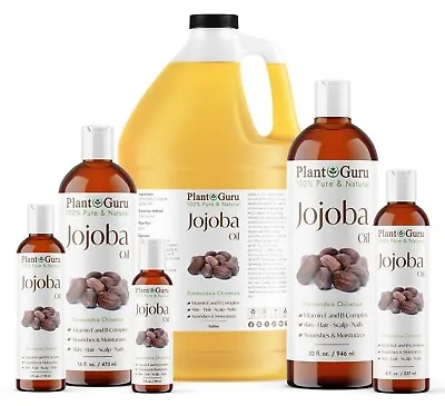 Golden Jojoba Oil Cold Pressed 100% Pure Natural For Skin Face Hair Massage   • $8.70