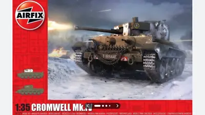 Airfix British A27M Cromwell Mk.IV 1:35 Scale Plastic Model Tank Kit A1373 • $35