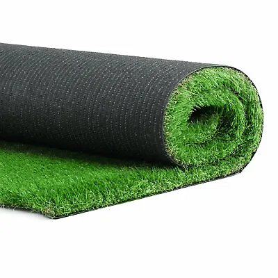 £40 • Buy 2M Wide Artificial Grass 40mm Dense Pile Fake Lawn Astro Turf Roll Garden CHEAP!