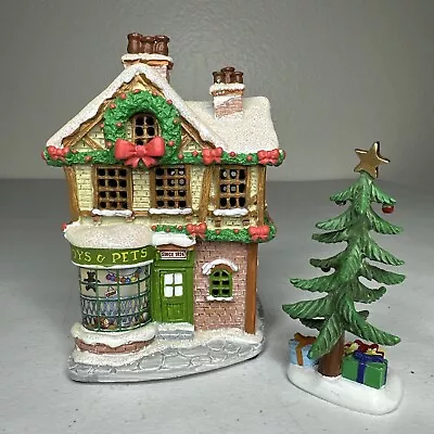 Hawthorne Village Disney Mickey's Christmas Carol Toys & Pets Shop Collectible • $59.99