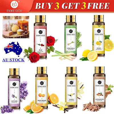 $5.74 • Buy 10ml Essential Oil Pure Natural Aromatherapy Therapeutic Grade Oils For Diffuser