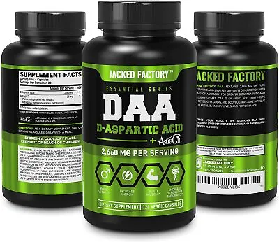 $92.97 • Buy DAA D Aspartic Acid Supplement - Fortified With Astragin For Enhanced Absorption