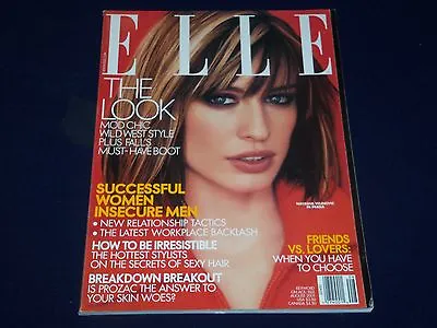 2001 August Elle Magazine - Natasha Vojnovic - Fashion Super Models - O 1084 • $30