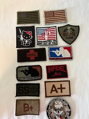 Military Patches Assorted Lot 13 Patches • $42.50