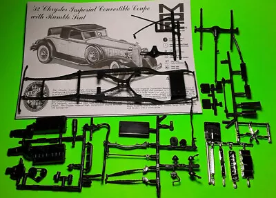 32 1932 Chrysler Imperial 8 1/25 Frame Motor Engine Straight 8 Cylinder Rat Rod • $14.99