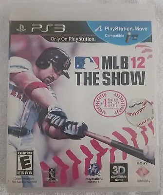 MLB 12: The Show (Sony PlayStation 3 2012) PS3 Box And Game GOOD UNTESTED • $6.99