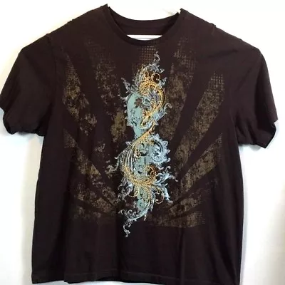 MALIBU COWBOY - Adult XL Brown T-Shirt - Graphic • $15.99