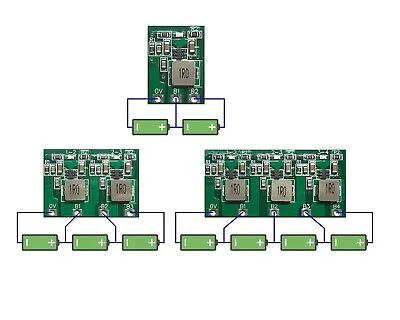 2S 3S 4S LiPo LiFePO4 LTO 1.3A  Active Equaliser Balancer Board Equalizer • £15.95