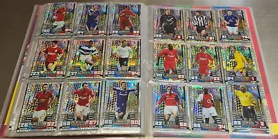 Topps Match Attax FA Premier League 2014-15 100% Complete Album +3 Limited Ed • £19.99