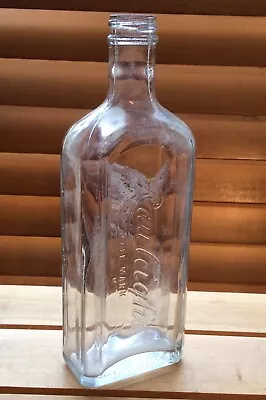 Vintage Medicine Bottle RAWLEIGH’S Cough Syrup 12 Oz. 8” Clear Embossed Glass • $11.80