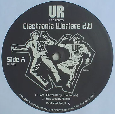 UR* Electronic Warfare 2.0 Underground ResistanceUnderground Resistance 2x12  + • £65