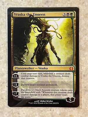 MTG NM Vraska The Unseen [Return To Ravnica]  • $2.21