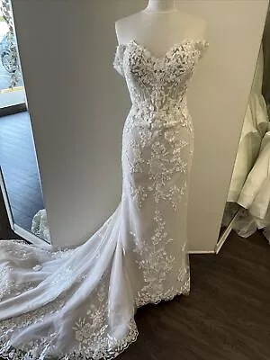 Maggie Sottero Bridal Gown Harlem Lane Size 16 Dress • $500