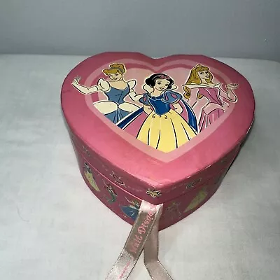 Vintage Disney Princess Musical Jewelry Box Pink Cinderella Dancing  • $31.99