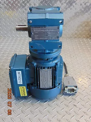 SEW EURODRIVE DFT71D4 .5HP GEAR MOTOR W S37DT71D4 GEAR REDUCER RATIO 9.02 • $295