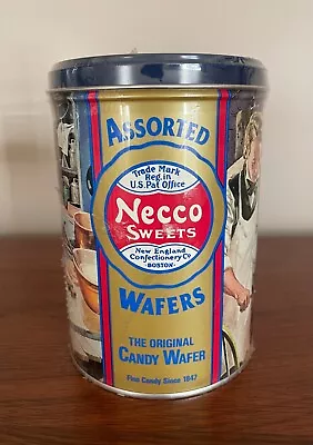 Vintage Necco Sweets  “The Original Candy Wafers” Collector’s Tin Assorted Candy • $12.99