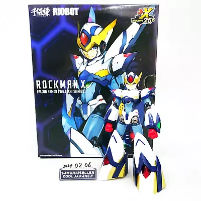 Sentinel RIOBOT Rockman Megaman X Falcon Armor Ver. EIICHI SIMIZU Figure Used • $249.92