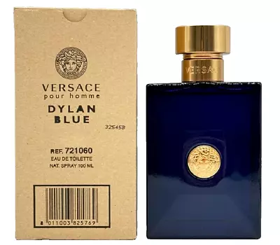 Versace Pour Homme Dylan Blue For Men 3.4 Oz EDT *TR* Spray NEW 100% AUTHENTIC • $46.99