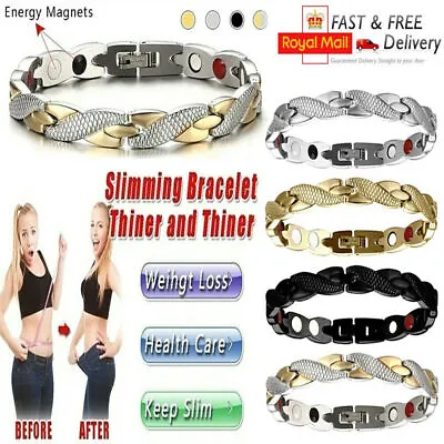 Magnetic Health Bracelet Carpal Tunnel Arthritis Bio Therapy Chronic Pain Relief • £3.99