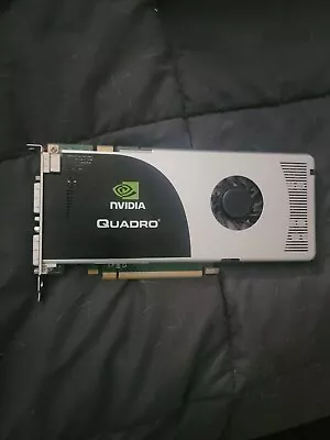 NVIDIA Quadro FX 3700 GDDR3 512MB PCI Express 2.0X16 Dual DVI SLI Graphic Card • $19