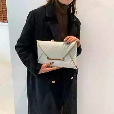 Fashion Envelope Clutch Bag Trendy Large Capacity Purse Women's Elegant Wallet • $24.99