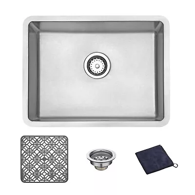 DIRECTUNIT Undermount Kitchen Sink 18 Gauge Stainless Steel 23  X 17.5  X 9  • $82.99