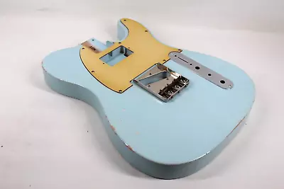 MJT Official Custom Vintage Aged Nitro Guitar Body Mark Jenny VTT Sonic Blue • $250