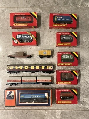 £18.06 • Buy Hornby OO Gauge Assorted Wagons And Rolling Stock Job Lot X 12
