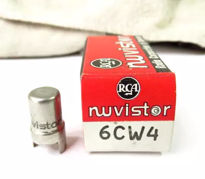 GE 6DS4 Nuvistor Tube NOS/NIB USA Triode Pearl NuVista 6CW4 McIntosh MX110 • $16.99