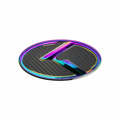 Chrome Neo Chrome K Small Emblem Badge For Kia Trunk Or Hood  • $24.88