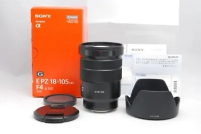 $970.11 • Buy SONY SELP18105G And PZ 18-105mm F4 G PZ OSS G-Series Lens Japan Model EMS