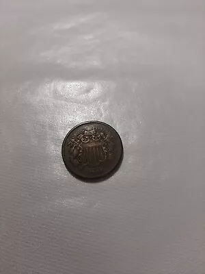 1864 2 Cent Piece Large Motto VF+ • $0.99