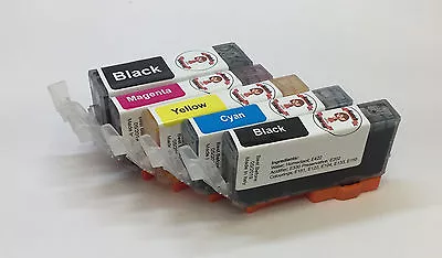 Katie's Edible Ink Full Set PGI-525 CLI-526 For Canon PIXMA IX6550 Printer  • £21.99