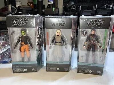 Star Wars Black Series Lot Women Of Star Wars Hera Syndula Sabine Wren Shin Hati • $69.99